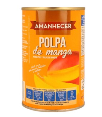 Amanhecer Mango Puree 450g – D
